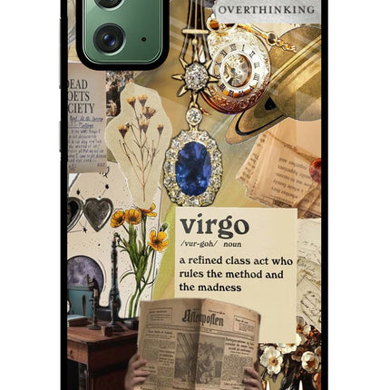 Virgo Zodiac Samsung Note 20 Glass Case