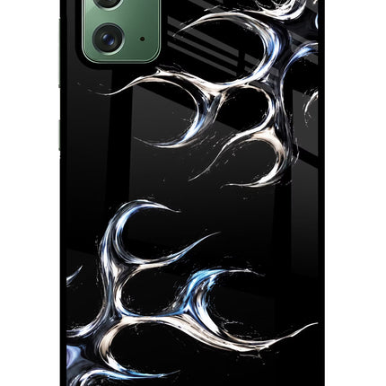 Chrome Tribal Samsung Note 20 Glass Case