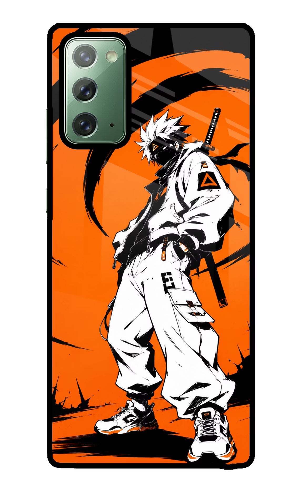 Street Samurai  Samsung Note 20 Glass Case