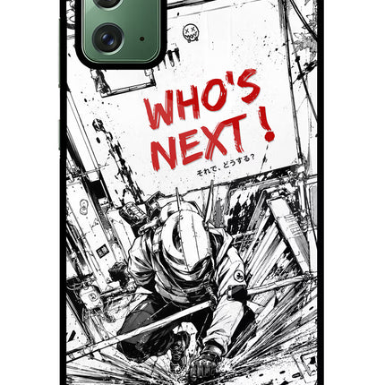 Who's Next Samsung Note 20 Glass Case