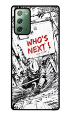 Who's Next Samsung Note 20 Glass Case