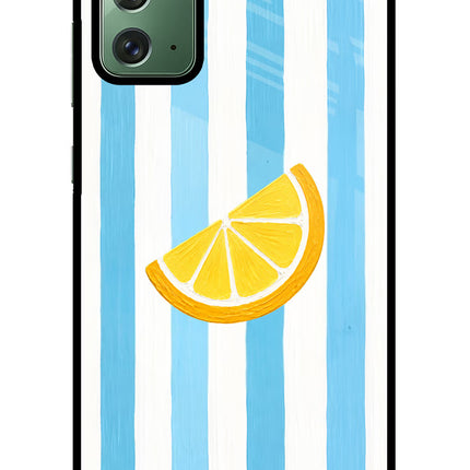 Summer Lemon Samsung Note 20 Glass Case