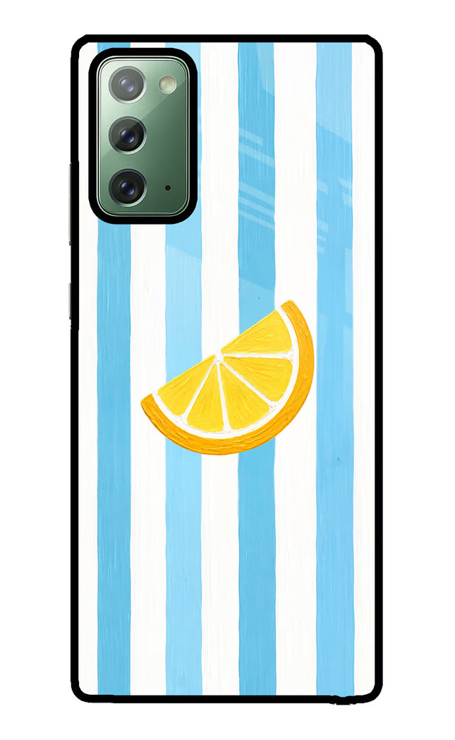 Summer Lemon Samsung Note 20 Glass Case