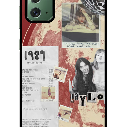 Taylor Swift Samsung Note 20 Glass Case