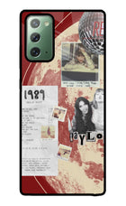 Taylor Swift Samsung Note 20 Glass Case