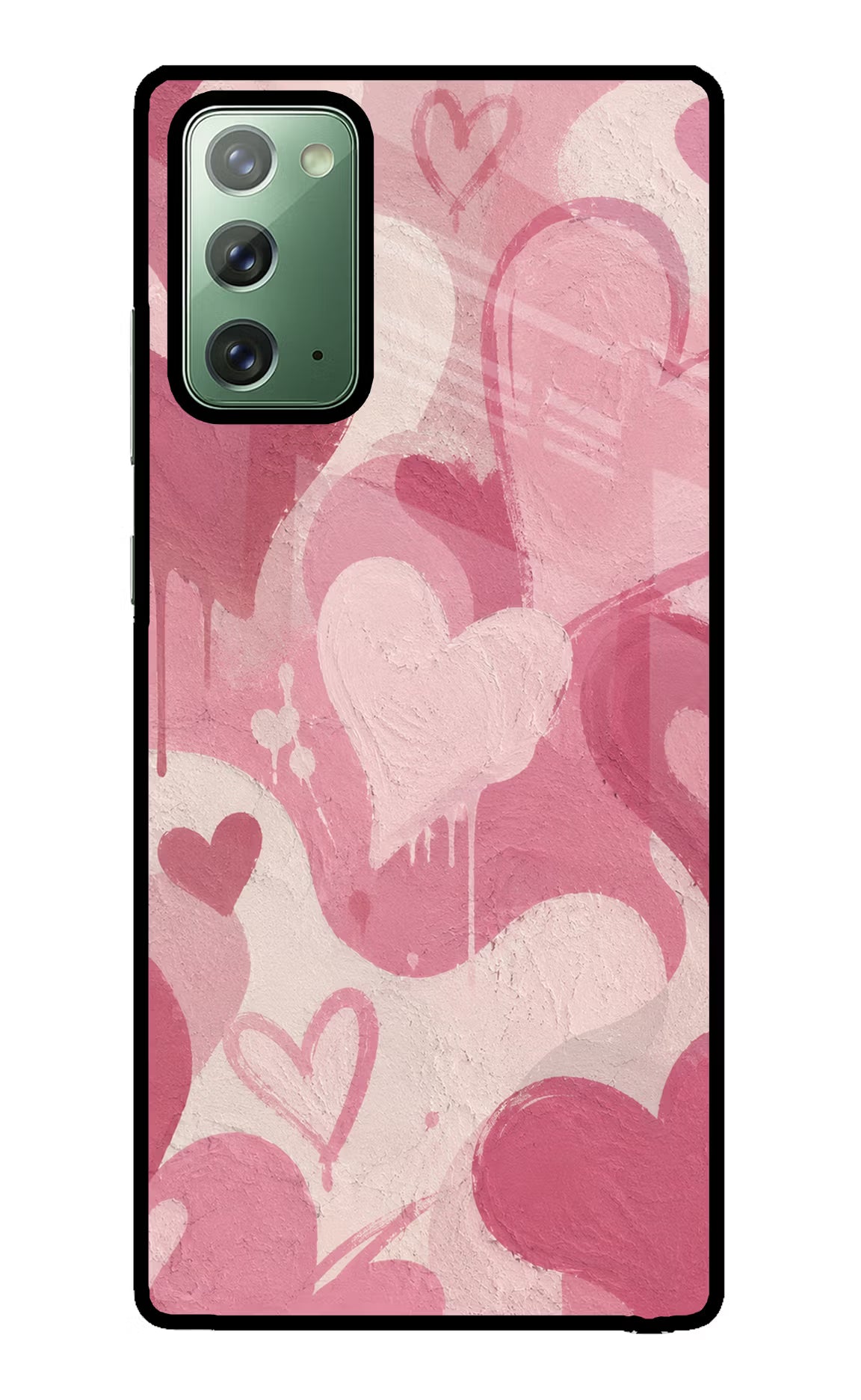 Hearty case Samsung Note 20 Glass Case