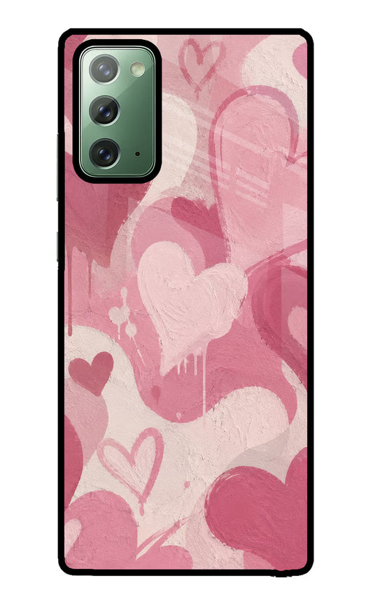 Hearty case Samsung Note 20 Glass Case