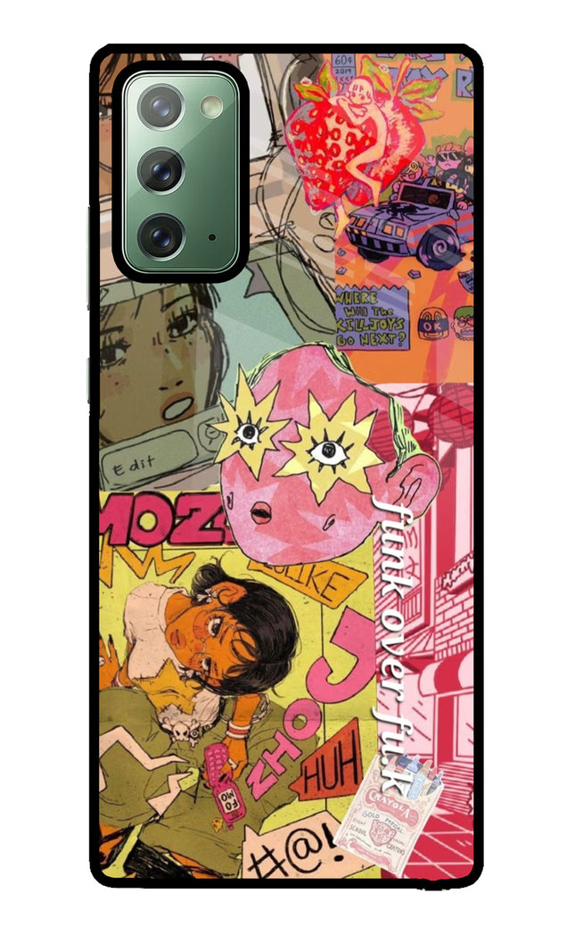 Funkover Samsung Note 20 Glass Case