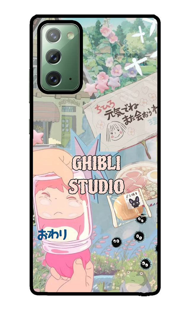 Studio Ghibli Samsung Note 20 Glass Case
