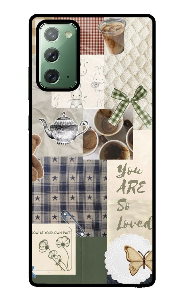 Cookie Samsung Note 20 Glass Case