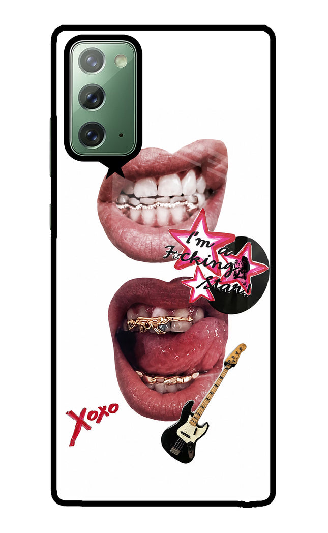 Rockstar Samsung Note 20 Glass Case