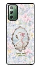 Pretty Mind Pretty Soul Samsung Note 20 Glass Case