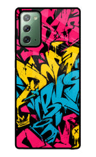 Graffiti Vibe Samsung Note 20 Glass Case