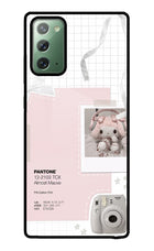 Pantone Asthetic Samsung Note 20 Glass Case