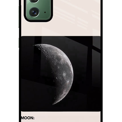 Moon Phase Samsung Note 20 Glass Case