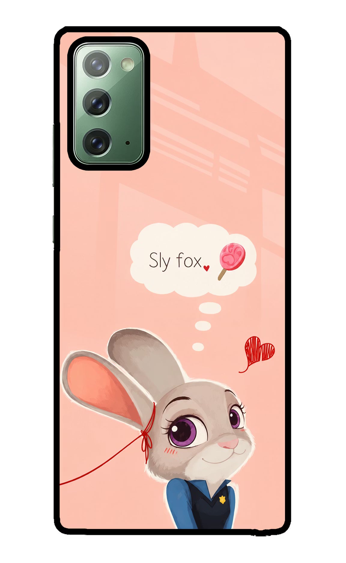 Judy Charm Samsung Note 20 Glass Case