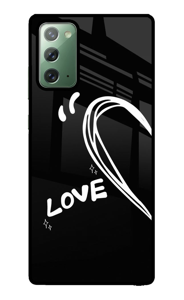 Love Line Samsung Note 20 Glass Case