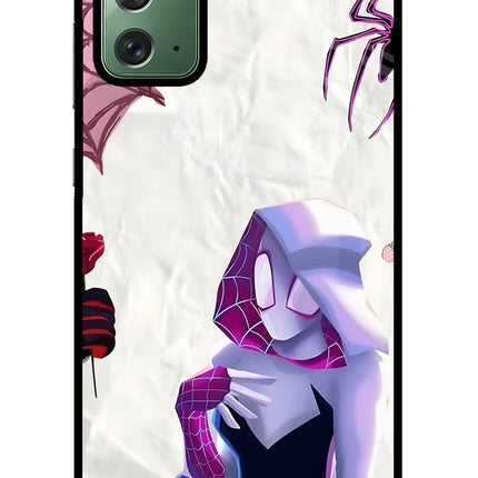 Gwen Verse Samsung Note 20 Glass Case Back Cover by Casekaro