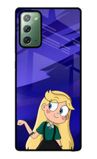 Star Glow Samsung Note 20 Glass Case