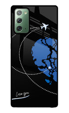 Love Orbit Samsung Note 20 Glass Case