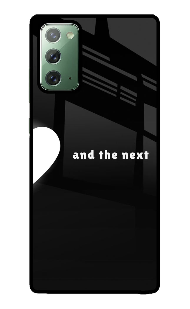 Next World Samsung Note 20 Glass Case