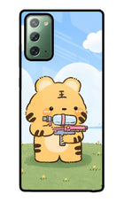Tiger Treat Samsung Note 20 Glass Case