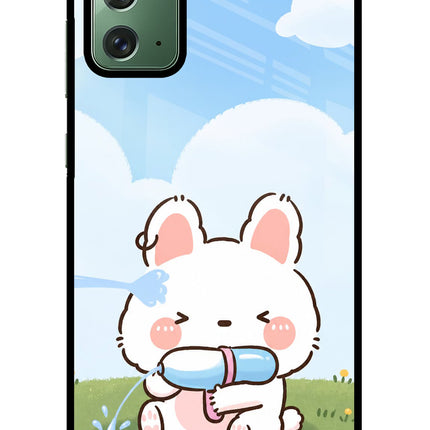Bunny Treat Samsung Note 20 Glass Case