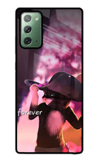 Forever Cat Samsung Note 20 Glass Case