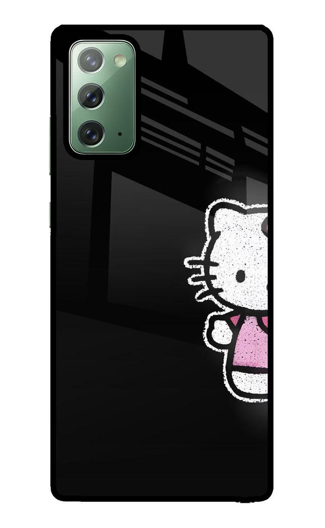 Kitty Charm Samsung Note 20 Glass Case