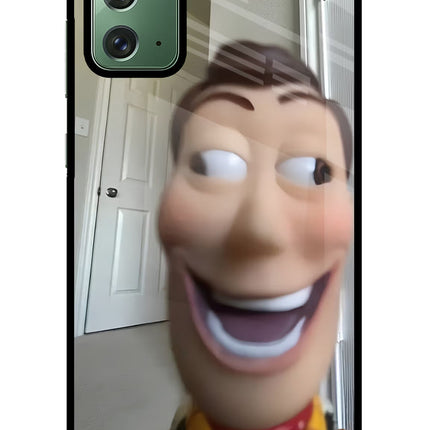 Side Eye Woody Samsung Note 20 Glass Case