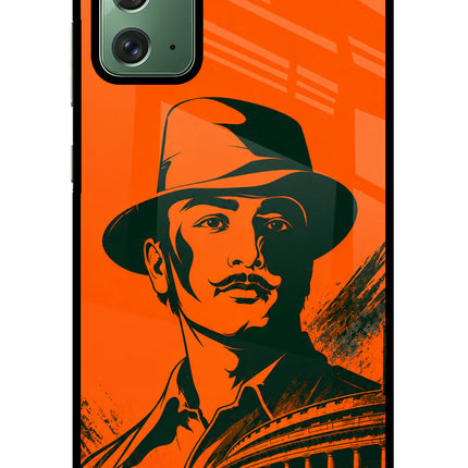 Bhagat Singh Legacy Samsung Note 20 Glass Case