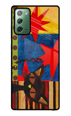 Pop Cat Samsung Note 20 Glass Case