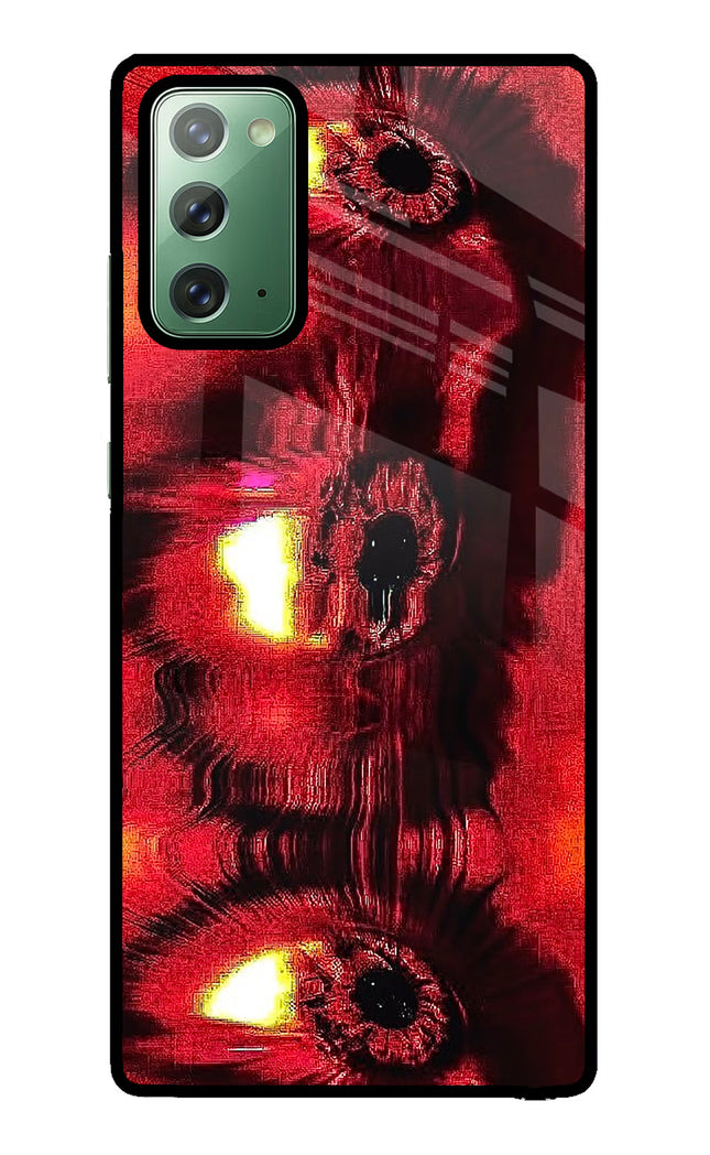 Fire Eye Samsung Note 20 Glass Case
