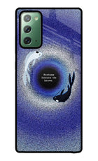 Dark Koi Samsung Note 20 Glass Case