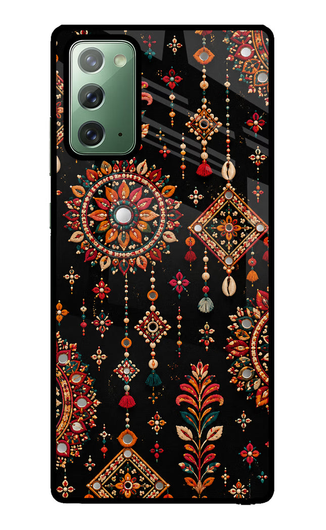 Boho Noir Samsung Note 20 Glass Case