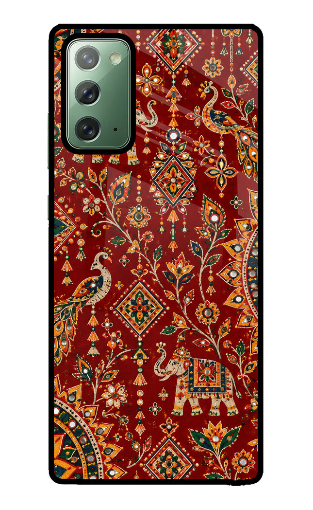 Laal Riwaaz Samsung Note 20 Glass Case