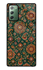 Green Pataka Samsung Note 20 Glass Case