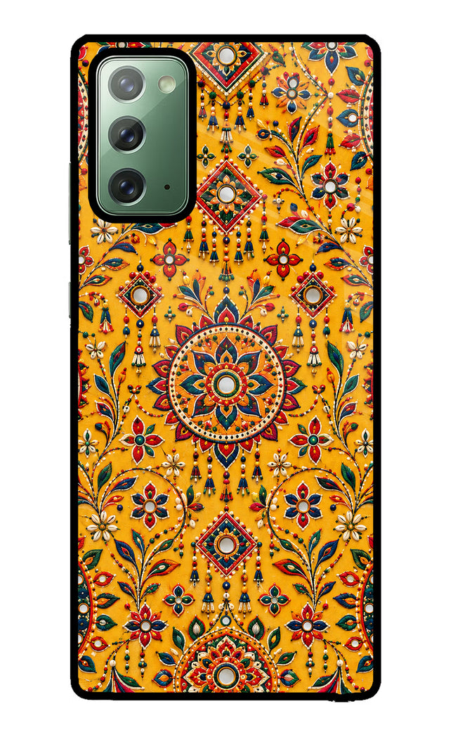 Sunlit Aura Samsung Note 20 Glass Case