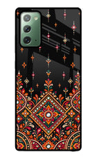 Noir Mehfil Samsung Note 20 Glass Case
