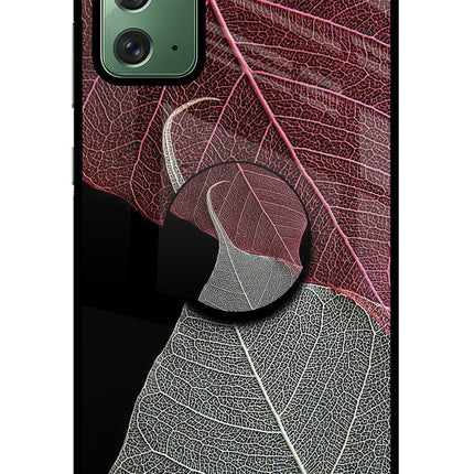 Leaf Pattern Samsung Note 20 Pop Case by Casekaro