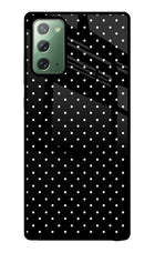 White Dots Samsung Note 20 Pop Case by Casekaro