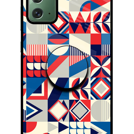 Colorful Pattern Samsung Note 20 Pop Case by Casekaro