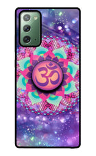 Om Purple Samsung Note 20 Pop Case by Casekaro