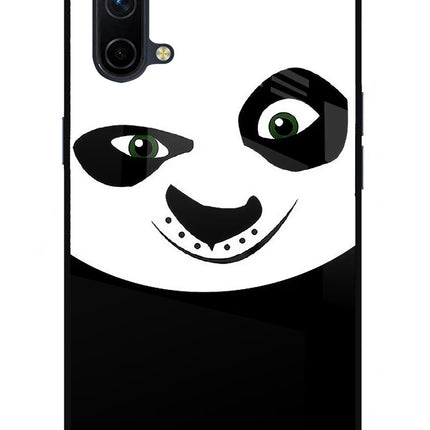 Panda Oneplus Nord CE 5G Glass Case Back Cover by Casekaro