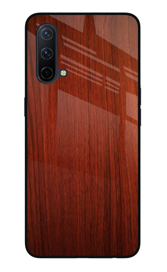 Wooden Plain Pattern Oneplus Nord CE 5G Glass Case
