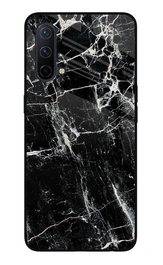 Black Marble Texture Oneplus Nord CE 5G Glass Case