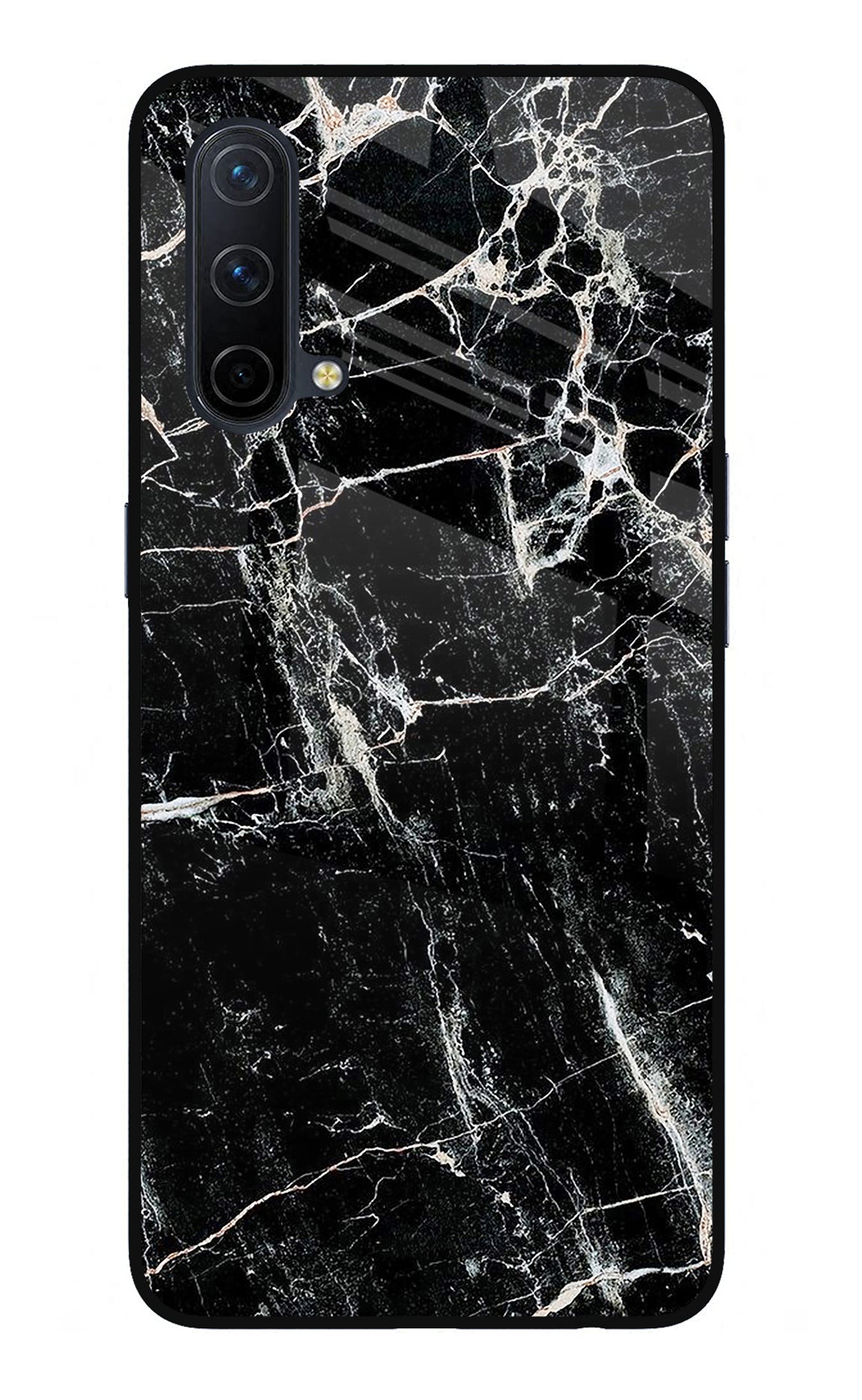 Black Marble Texture Oneplus Nord CE 5G Back Cover