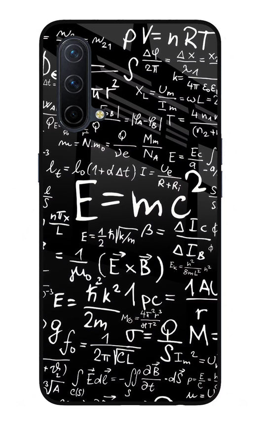 Physics Formula Oneplus Nord CE 5G Glass Case