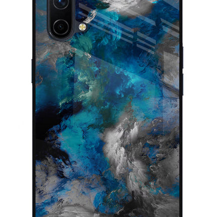 Artwork Oneplus Nord CE 5G Glass Case Back Cover by Casekaro
