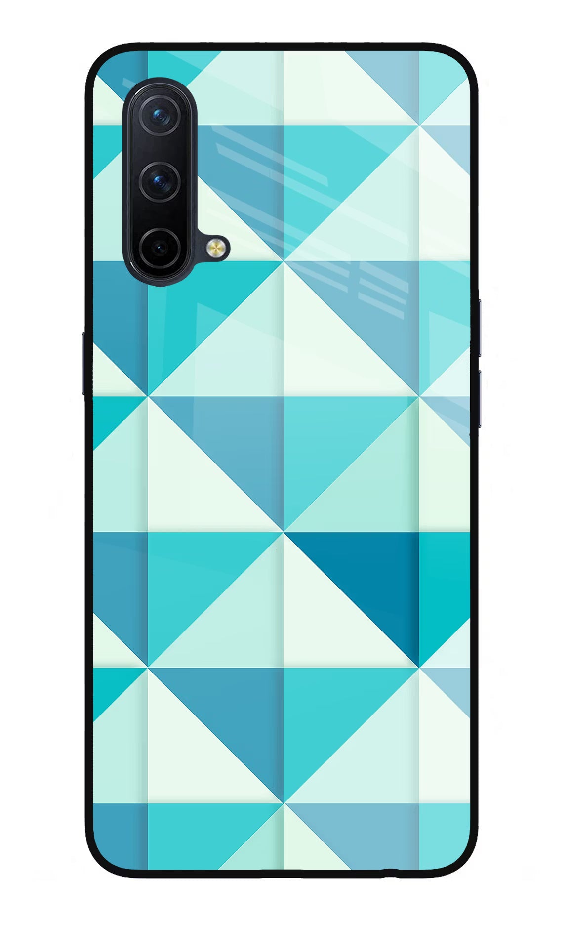 Abstract Oneplus Nord CE 5G Glass Case Back Cover by Casekaro